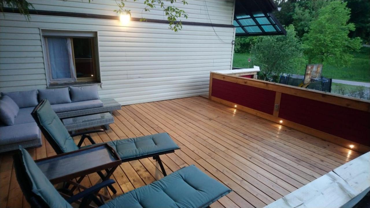 Gemütliches Haus mit Sauna im Voralpenland Peißenberg Exterior foto